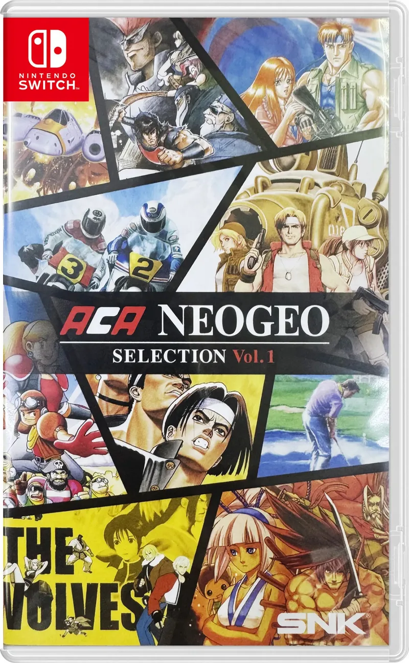 Aca Neogeo Selection Vol. 1 van SNK, Nintendo Switch – cover