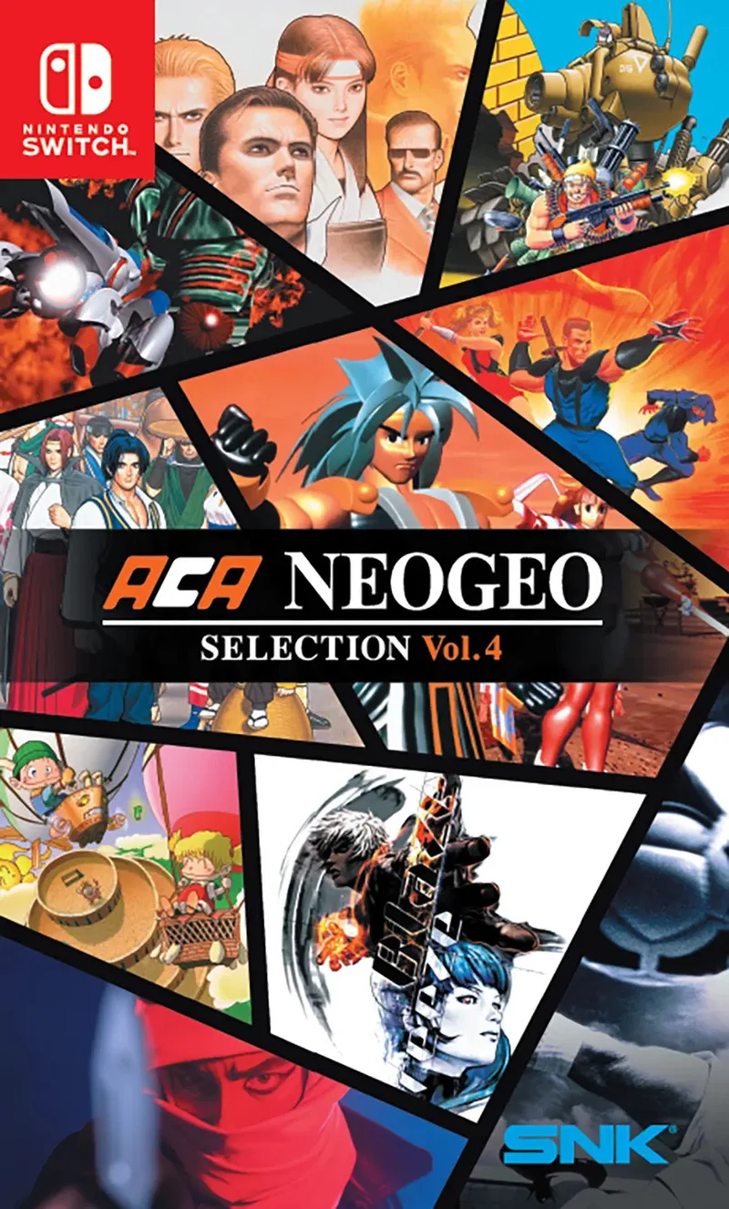 Aca Neogeo Selection Vol. 4 by SNK, Nintendo Switch – cover
