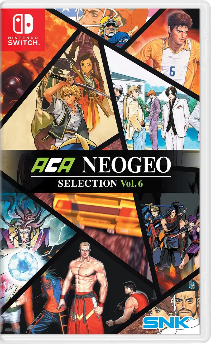 Aca Neogeo Selection Vol. 6 van SNK, Nintendo Switch – cover
