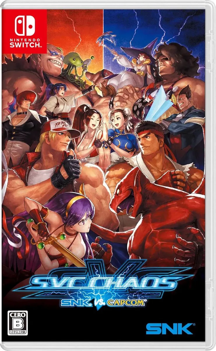vs. Capcom SVC Chaos - JP ASIA by SNK, Nintendo Switch – cover