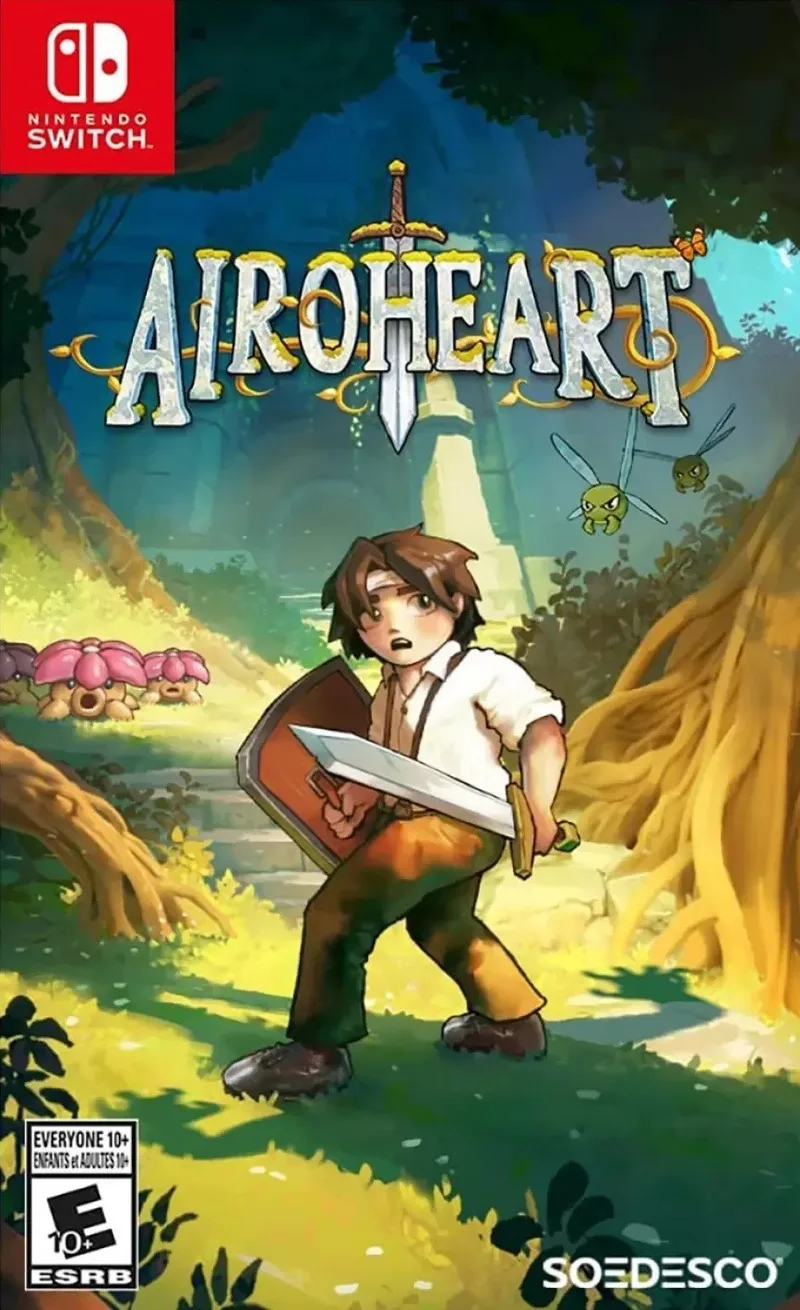 Airoheart van Soedesco, Nintendo Switch – cover