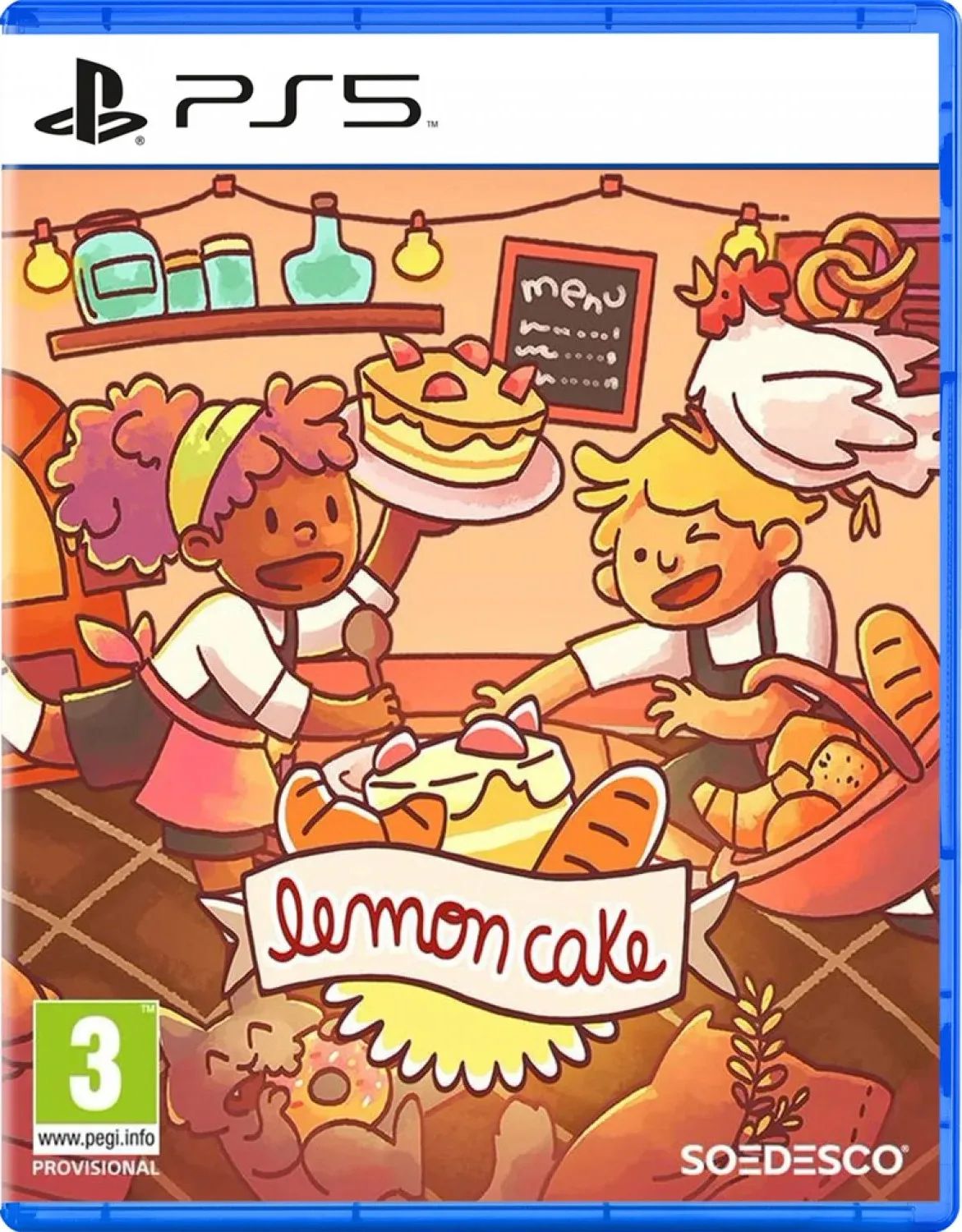 Lemon Cake från Soedesco, PS5 – omslag