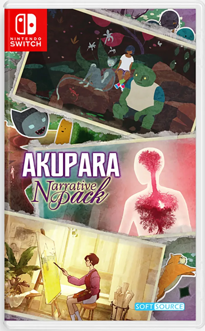 Akupara Narrative Pack van Softsource, Nintendo Switch – cover