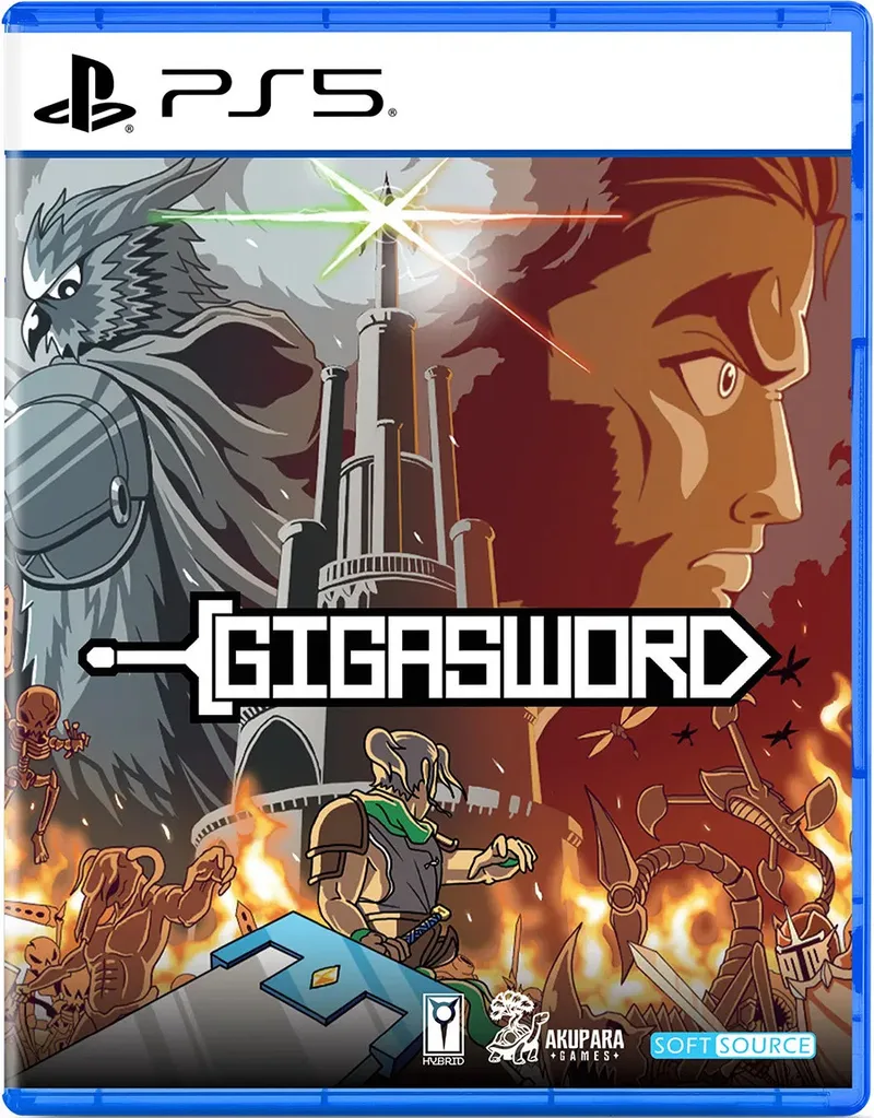 Gigasword van Softsource, PS5 – cover