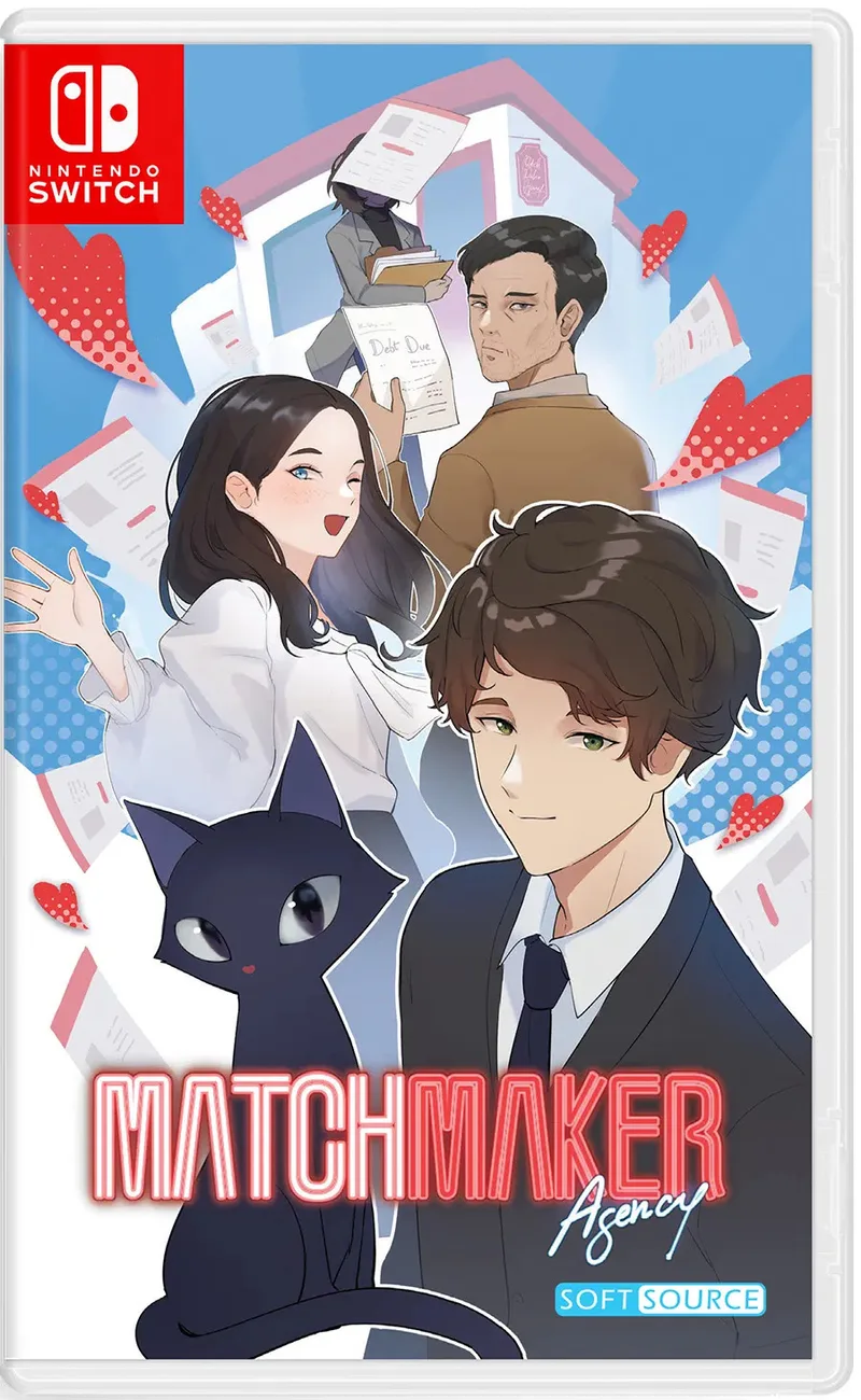 MatchMaker Agency van Softsource, Nintendo Switch – cover