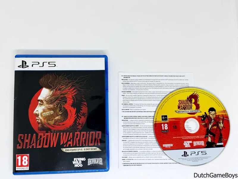 5 / PS5 - Shadow Warrior - Definitive Edition by Sony Interactive Entertainment, PS5 – cover