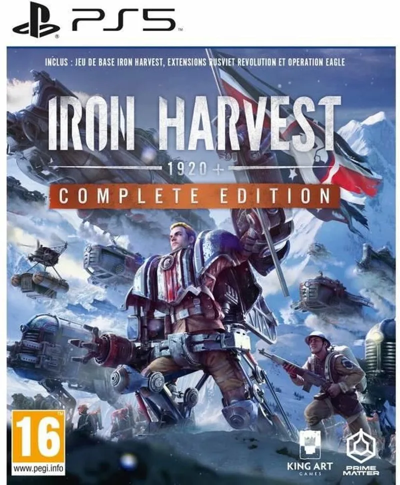 5 Video Game KOCH MEDIA Iron Harvest Complete Edition by Sony Interactive Entertainment, PS5 – cover