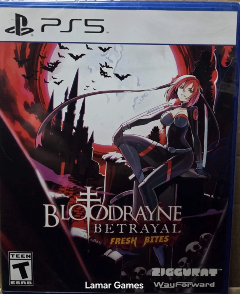 Bloodrayne Betrayal fresh bites de Sony Interactive Entertainment, PS5 – jaquette