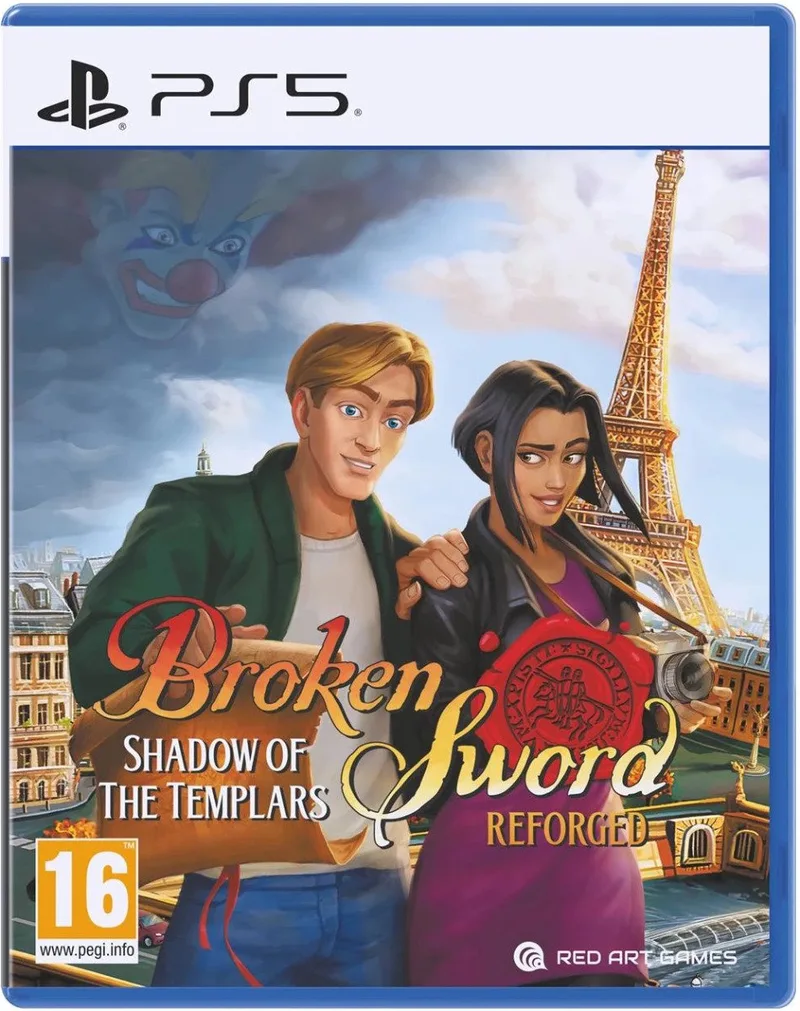 Broken Sword Shadow of The Templars Reforged (ps5 tweedehands game) by Sony Interactive Entertainment, PS5 – cover