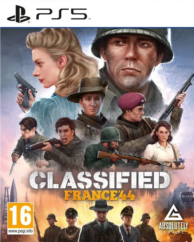Classified France '44 de Sony Interactive Entertainment, PS5 – jaquette