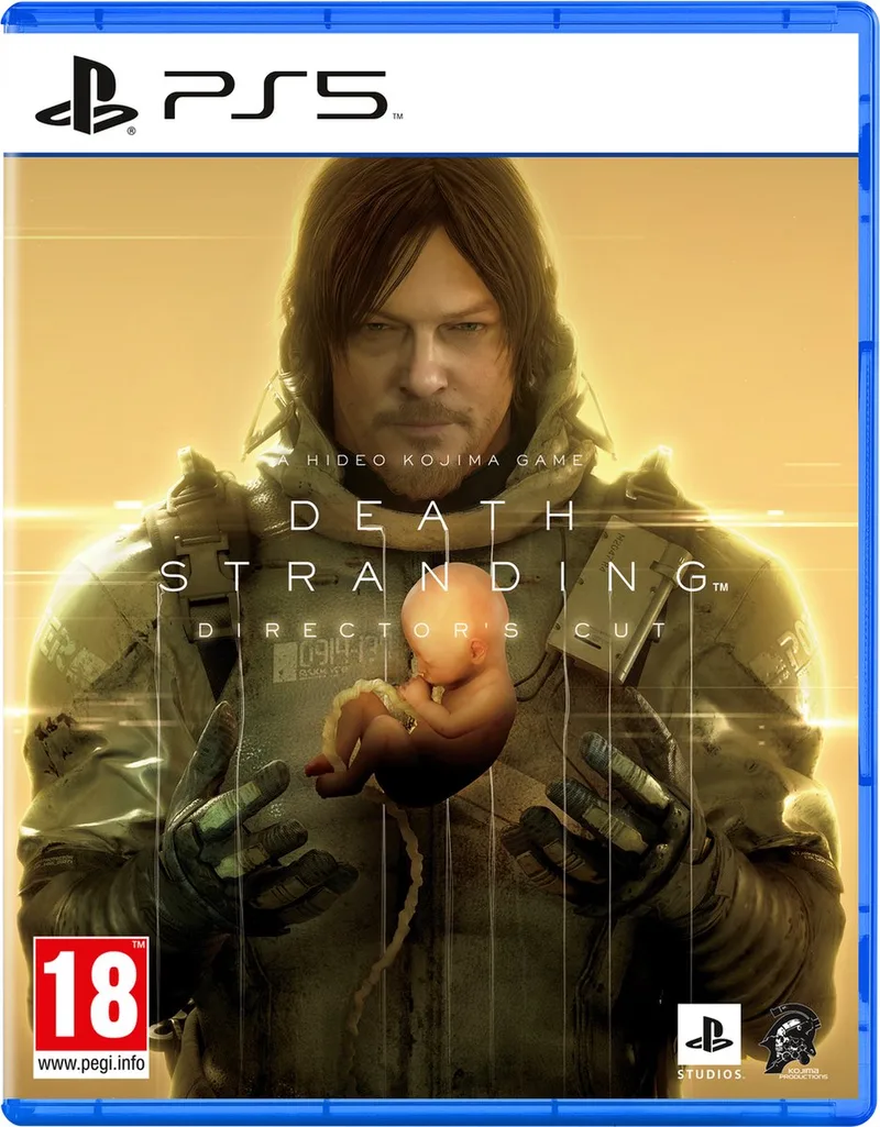 Death Stranding Director’s Cut, PlayStation 5, Multiplayer modus, M (Volwassen), Fysieke media by Sony Interactive Entertainment, PS5 – cover