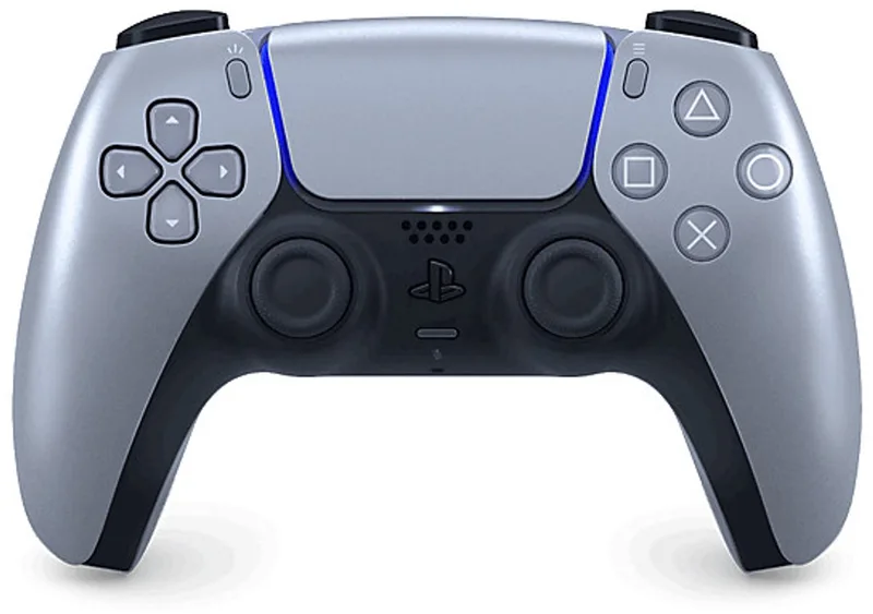 DualSense Zwart, Wit Bluetooth/USB Gamepad Analoog/digitaal PlayStation 5 van Sony Interactive Entertainment, Zwart, Wit – cover