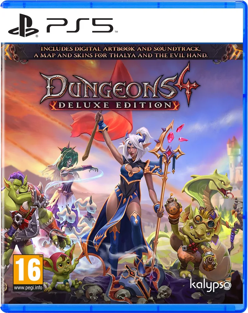 Dungeons 4 - Deluxe Edition van Sony Interactive Entertainment, PS5 – cover