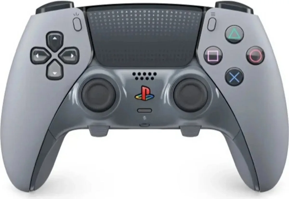 Edge DualSense 30th Anniversary Limited Edition PlayStation 5-Controller fra Sony Interactive Entertainment, Grå – cover