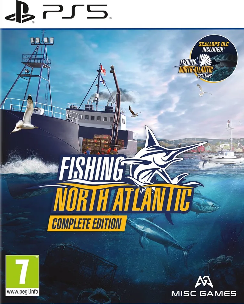 Fishing North Atlantic - Complete Edition van Sony Interactive Entertainment, PS5 – cover
