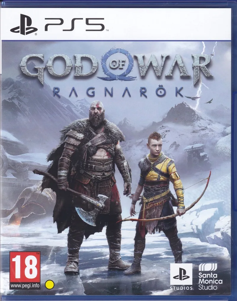 God Of War Ragnarok - EN FR PT AR van Sony Interactive Entertainment, PS5 – cover