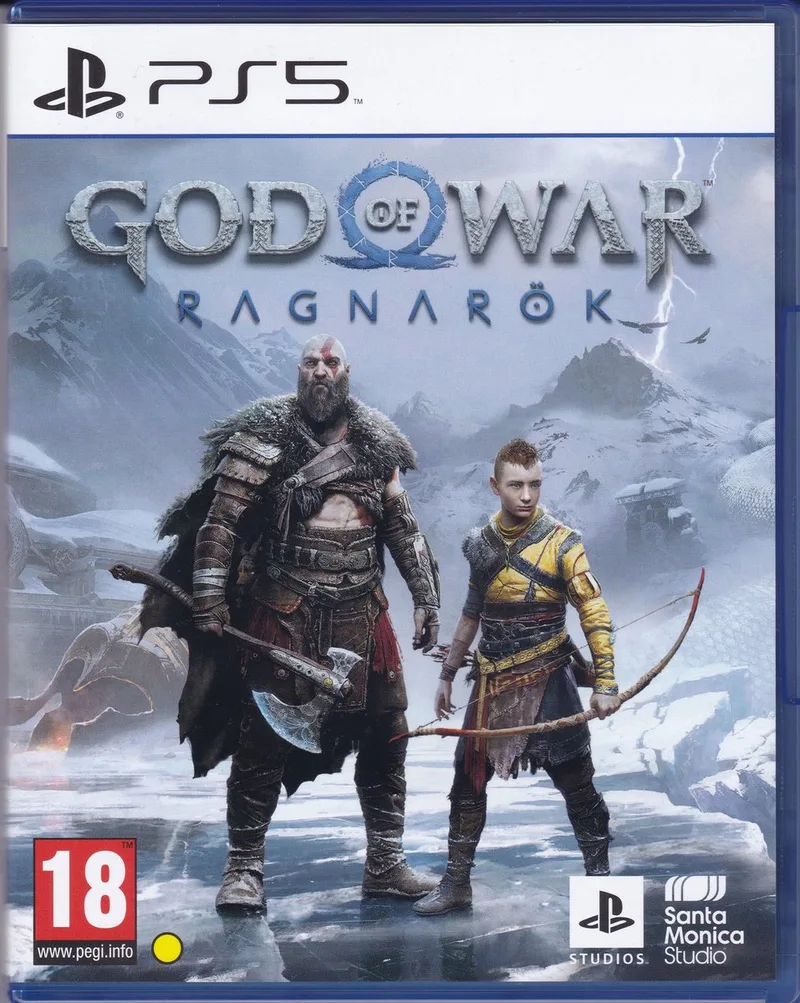 God of War: Ragnarök by Sony Interactive Entertainment, PS5 – cover