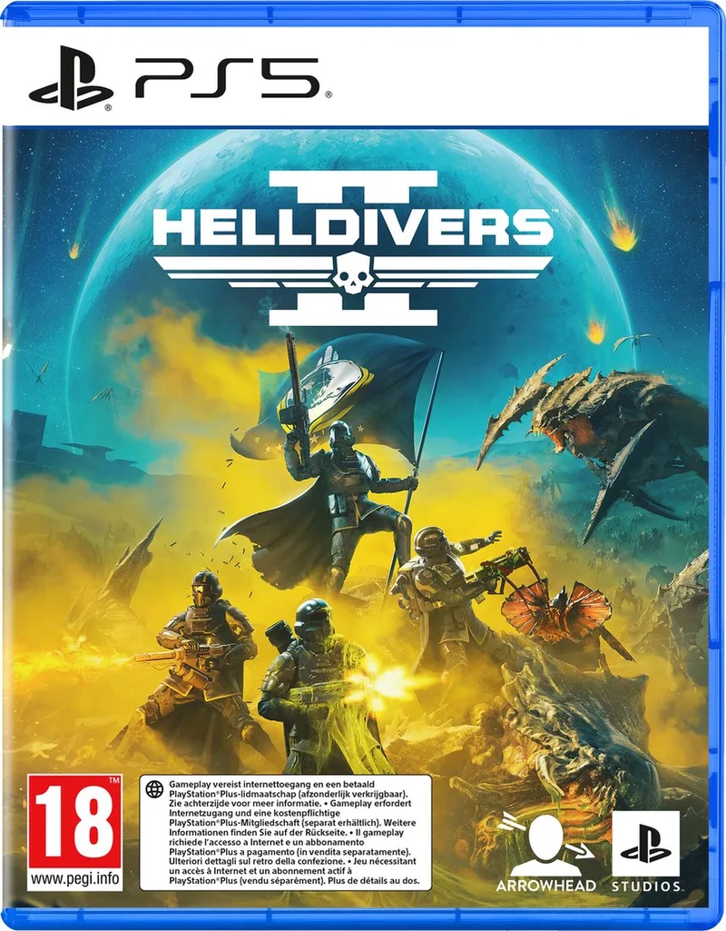 Helldivers 2 van Sony Interactive Entertainment, PS5 – cover