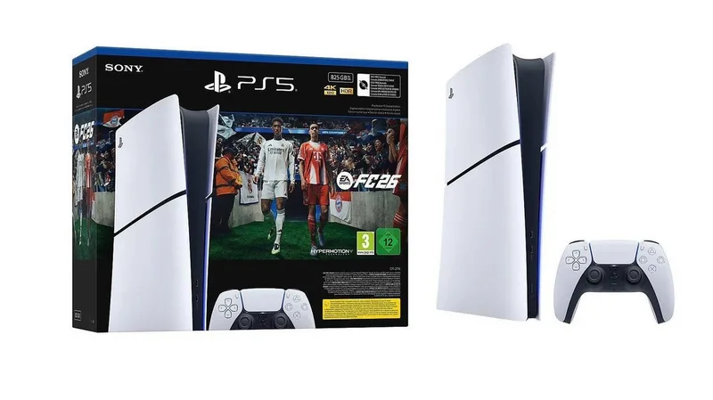 PlayStation 5 Digital Edition Slim + EA Sports FC 26 Code PS5 Slim van Sony Interactive Entertainment, Wit – cover