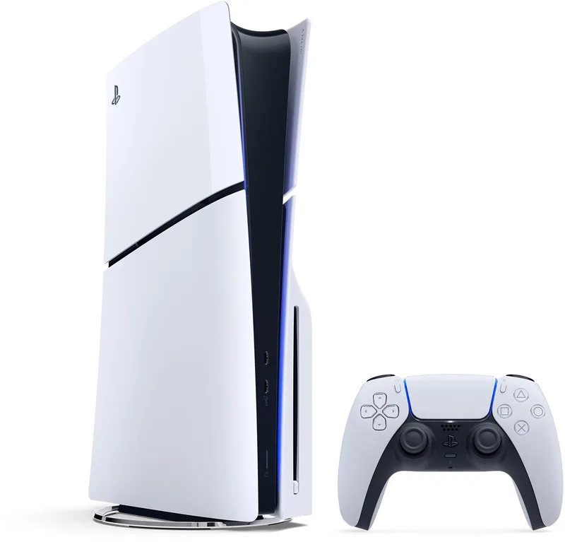 PlayStation 5 Disc Edition - Slim van Sony Interactive Entertainment, Wit – cover