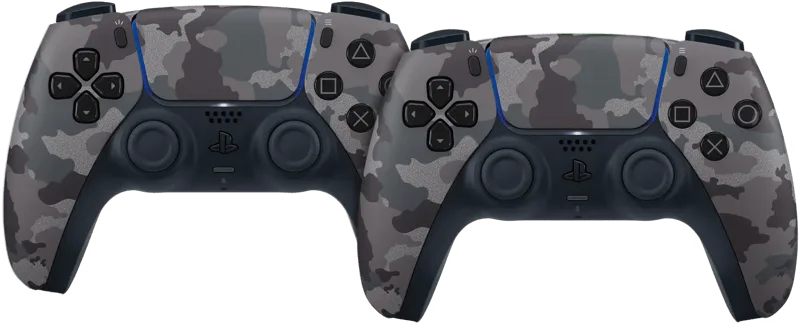 PlayStation 5 DualSense Controller Grey Camo Duo Pack by Sony Interactive Entertainment – cover