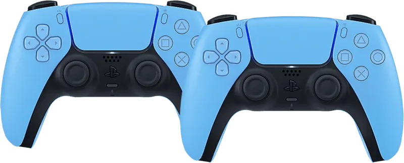 Playstation 5 DualSense Draadloze Controller Starlight Blue Duo Pack by Sony Interactive Entertainment – cover