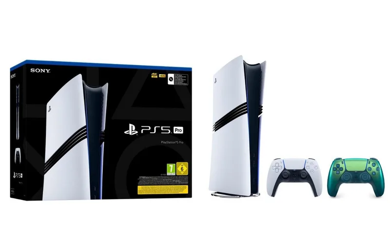 Playstation 5 Pro + 2. Controller Chroma Teal fra Sony Interactive Entertainment – cover