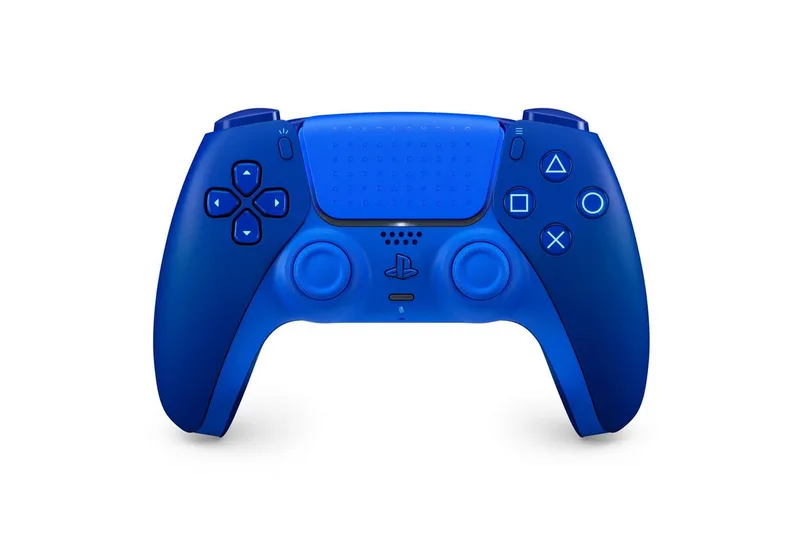 PS5 Controller Icon Blue Limited Edition DualSense PlayStation 5-Controller de Sony Interactive Entertainment, Bleu – jaquette