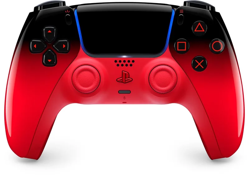 PS5 DualSense Draadloze Controller de Sony Interactive Entertainment, Techno Red – jaquette