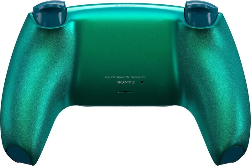 PS5 DualSense Wireless + SA DualSense Wireless-Controller (inkl. 2x Stickabdeckung/Schutz (Farbe zufällig) de Sony Interactive Entertainment, Chroma Teal – jaquette