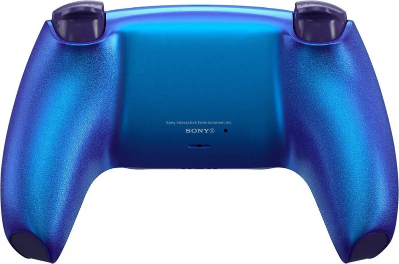 PS5 DualSense Wireless + SA DualSense Wireless-Controller (inkl. 2x Stickabdeckung/Schutz (Farbe zufällig) van Sony Interactive Entertainment, Chroma Indigo – cover