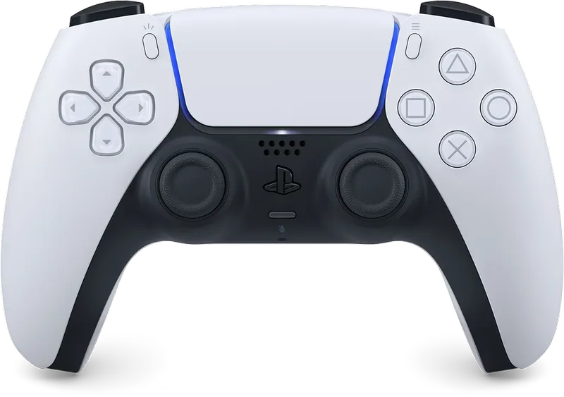 PS5 DualSense Wireless Wit/Zwart - Controller Gamepad by Sony Interactive Entertainment – cover