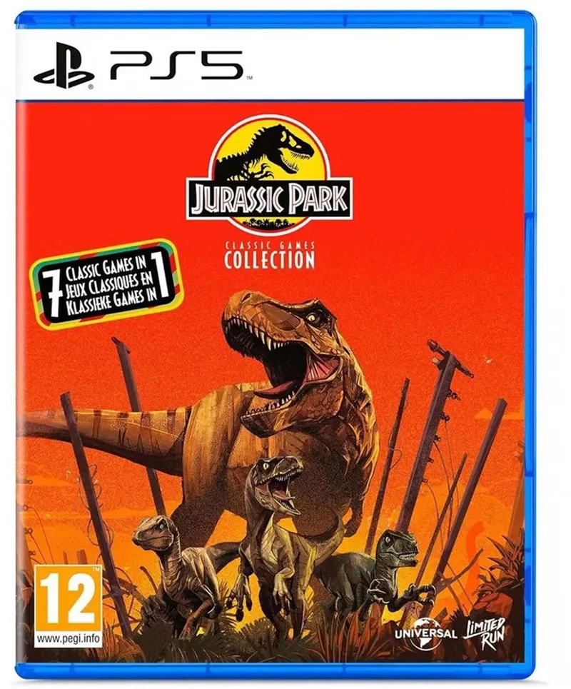 Ps5 Jurassic Park Classic Games Collection Transparant PAL by Sony Interactive Entertainment, PS5 – cover