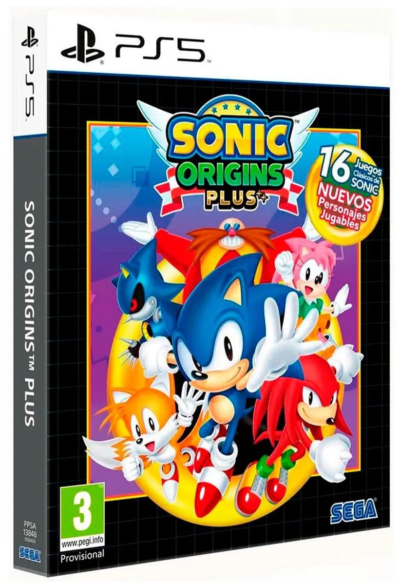 Ps5 Sonic Origins Plus Veelkleurig PAL van Sony Interactive Entertainment, PS5 – cover
