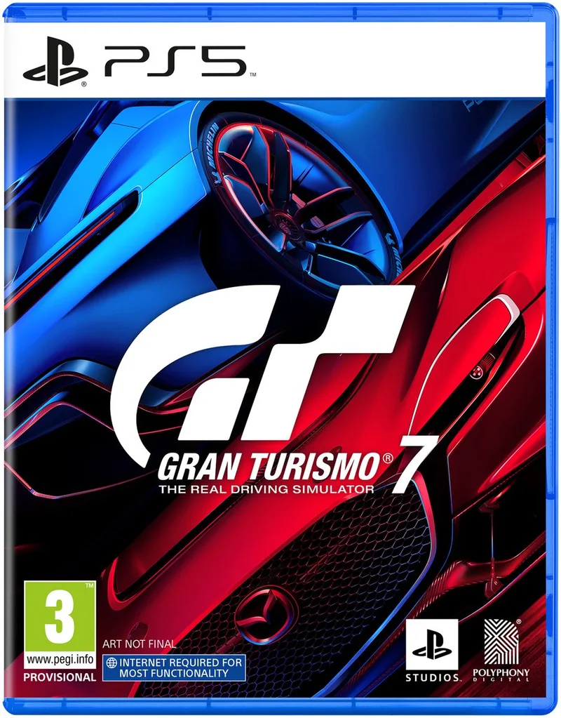 PS5 - Videogame Gran Turismo 7 by Sony Interactive Entertainment, PS5 – cover