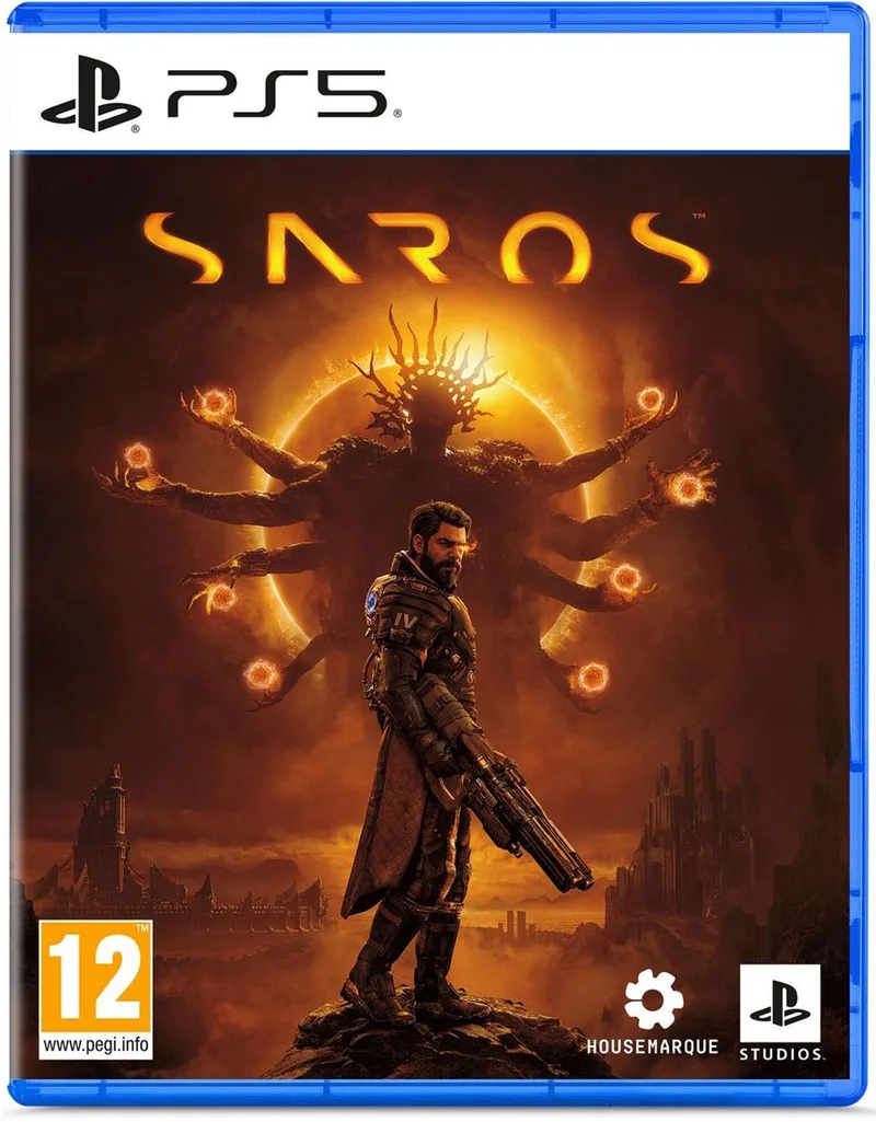 Saros de Sony Interactive Entertainment, PS5 – jaquette