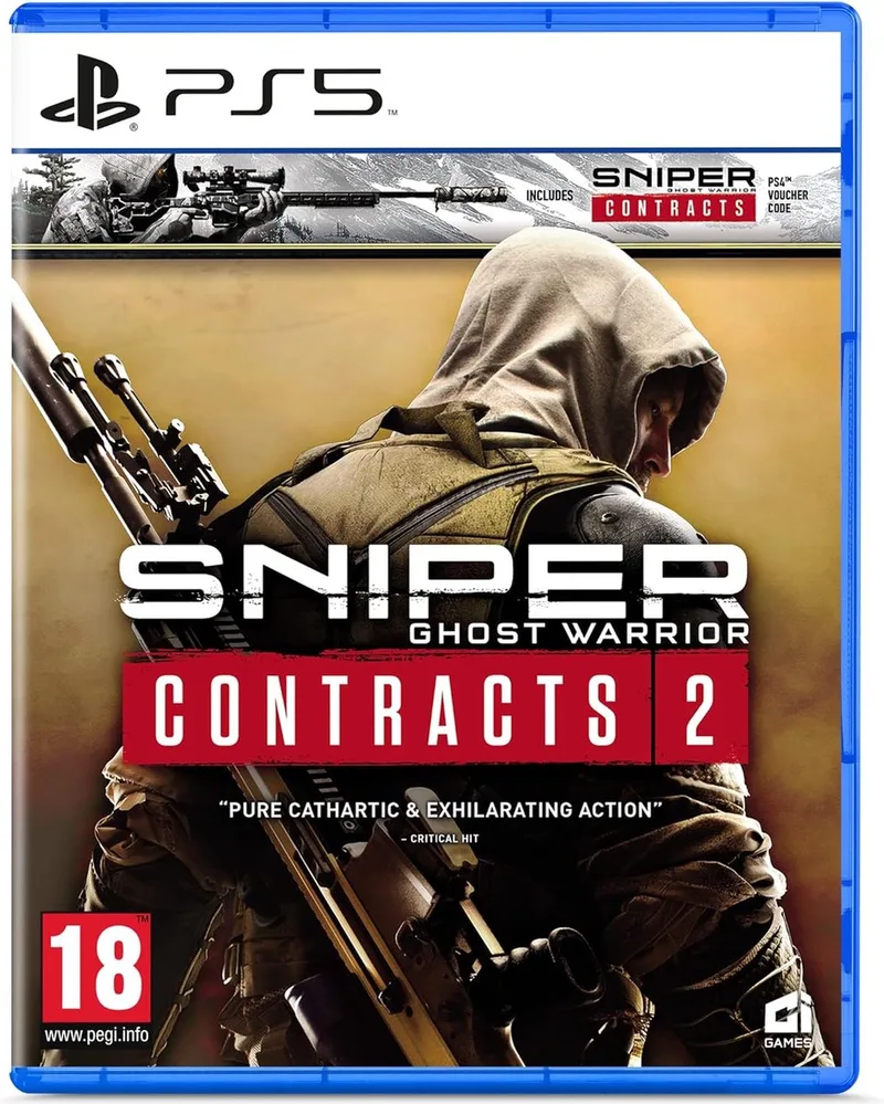 Sniper Ghost Warrior contracts double pack (gwc 1+2) van Sony Interactive Entertainment, PS5 – cover