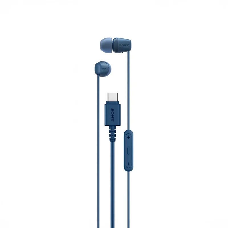 IER-EX15C – In-ear USB-C oordopjes met microfoon by Sony, Blue – cover
