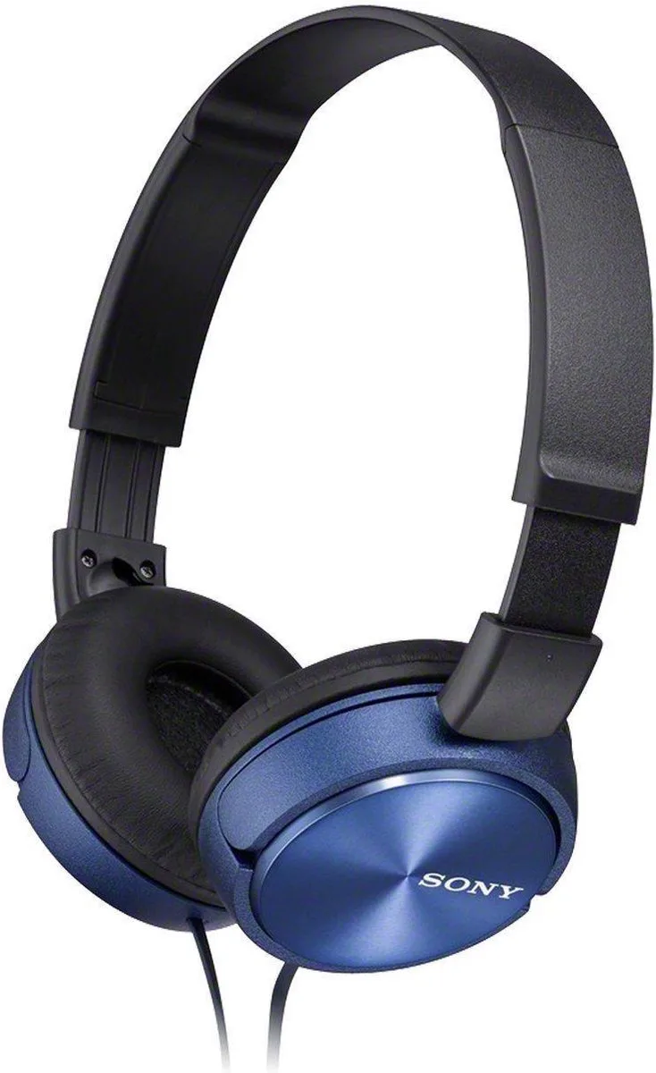 MDR-ZX310AP - On-ear koptelefoon de Sony, Bleu – jaquette