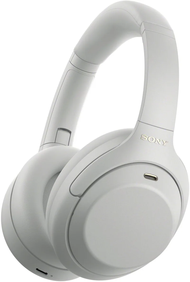 WH-1000XM4C – Draadloze Noise Cancelling koptelefoon van Sony, Zilver – cover