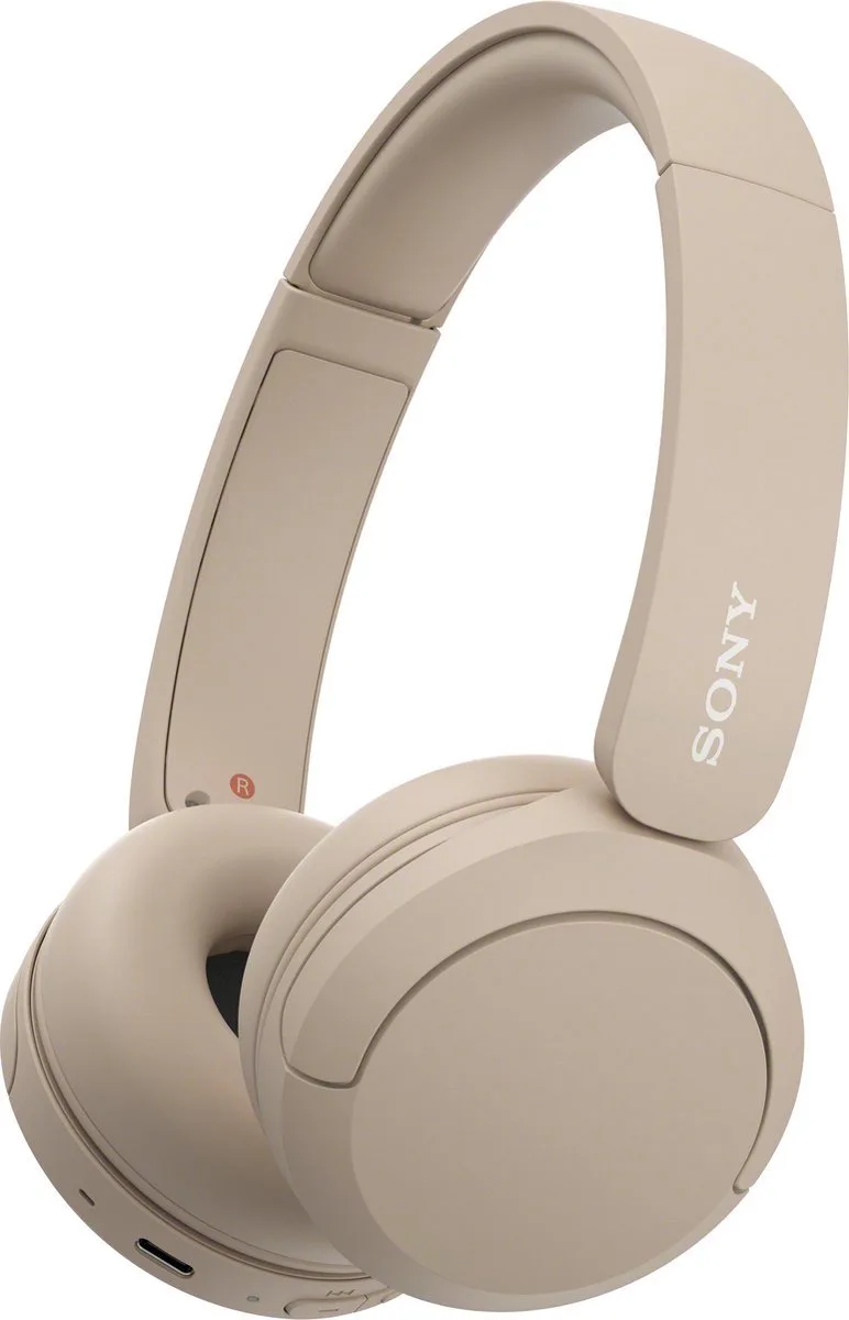 WH-CH520 - Draadloze on-ear koptelefoon van Sony, Beige – cover