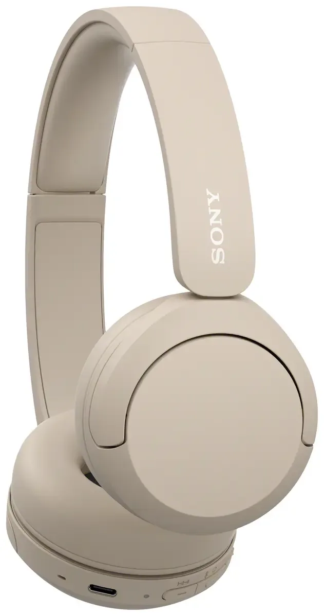 WH-CH520 - Draadloze on-ear koptelefoon de Sony, Beige – jaquette 3 sur 3
