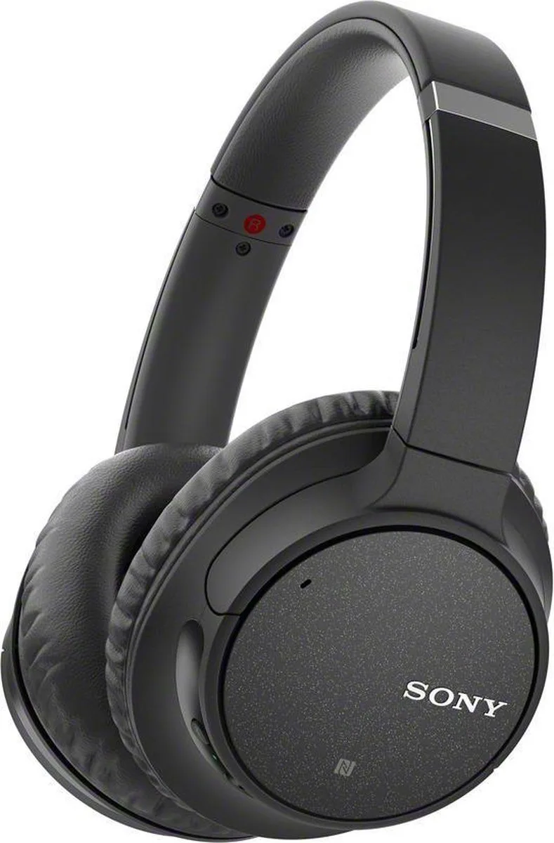 WH-CH700N - Draadloze Bluetooth over-ear koptelefoon met Noise Cancelling van Sony, Zwart – cover