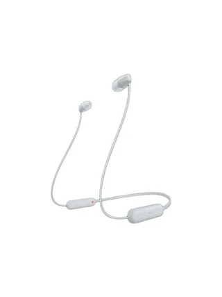 WI-C100 - Wireless In-ear Headphones - White de Sony, Blanc – jaquette 1 sur 2