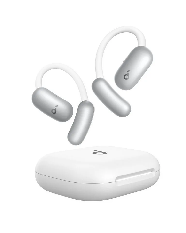AeroFit 2 AI Assistant Open-Ear-Kopfhörer (Mit KI-Assistent) by Soundcore, White – cover