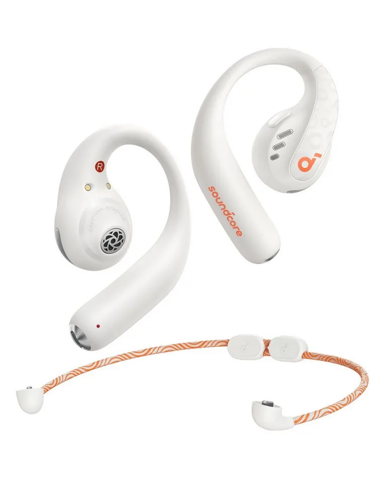 AeroFit Pro Open-Ear-Kopfhörer by Soundcore, White – cover