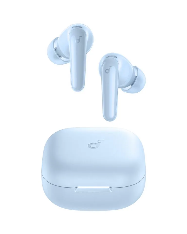 by Anker P31i kabellose Bluetooth-Kopfhörer van Soundcore, Blauw – cover
