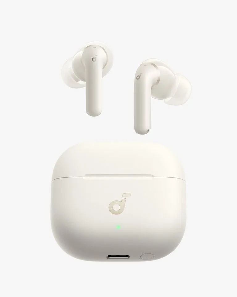 by Anker P42i, In-Ear kabellose Noise Cancelling Bluetooth-Kopfhörer by Soundcore, White – cover