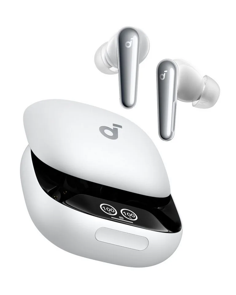 Liberty 4 Pro Bluetooth-Kopfhörer by Soundcore, White – cover
