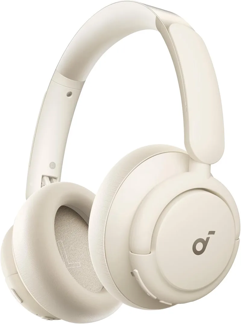 Life Q30 Hybrid Active Noise Cancelling Headphones with Multiple Modes - Hi-Res Sound - 40H Playtime - Fast Charge - Soft Earcups - Bluetooth Headphones van Soundcore, Wit – cover